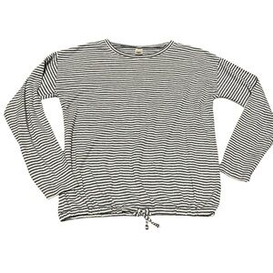 Oshkosh B’Gosh Striped Long Sleeve Top with Drawstring Size 14 EUC